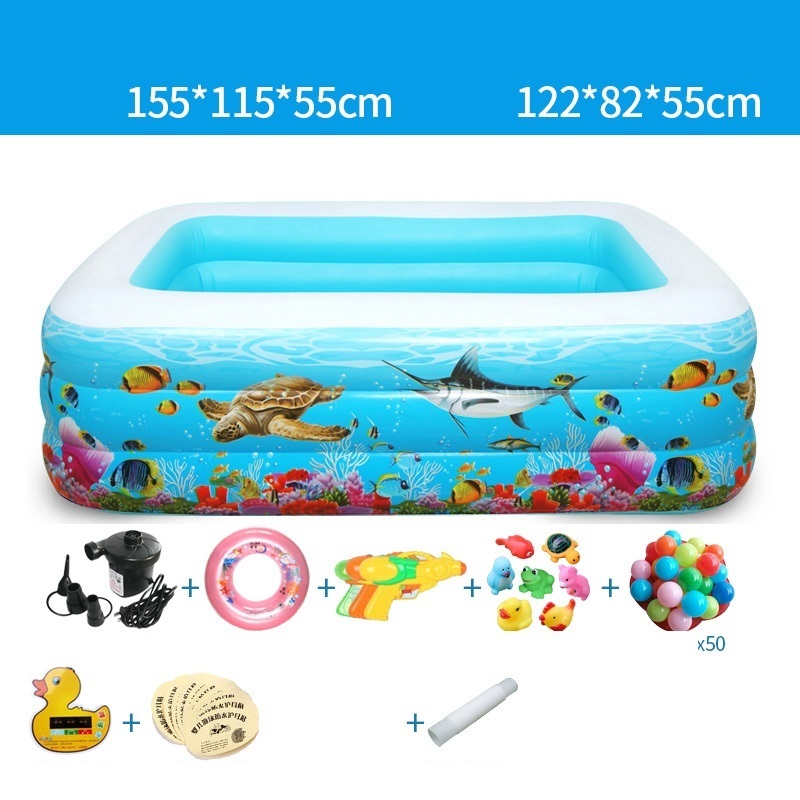 Inflatable Blow Up Baby And Kids Swimming Pool